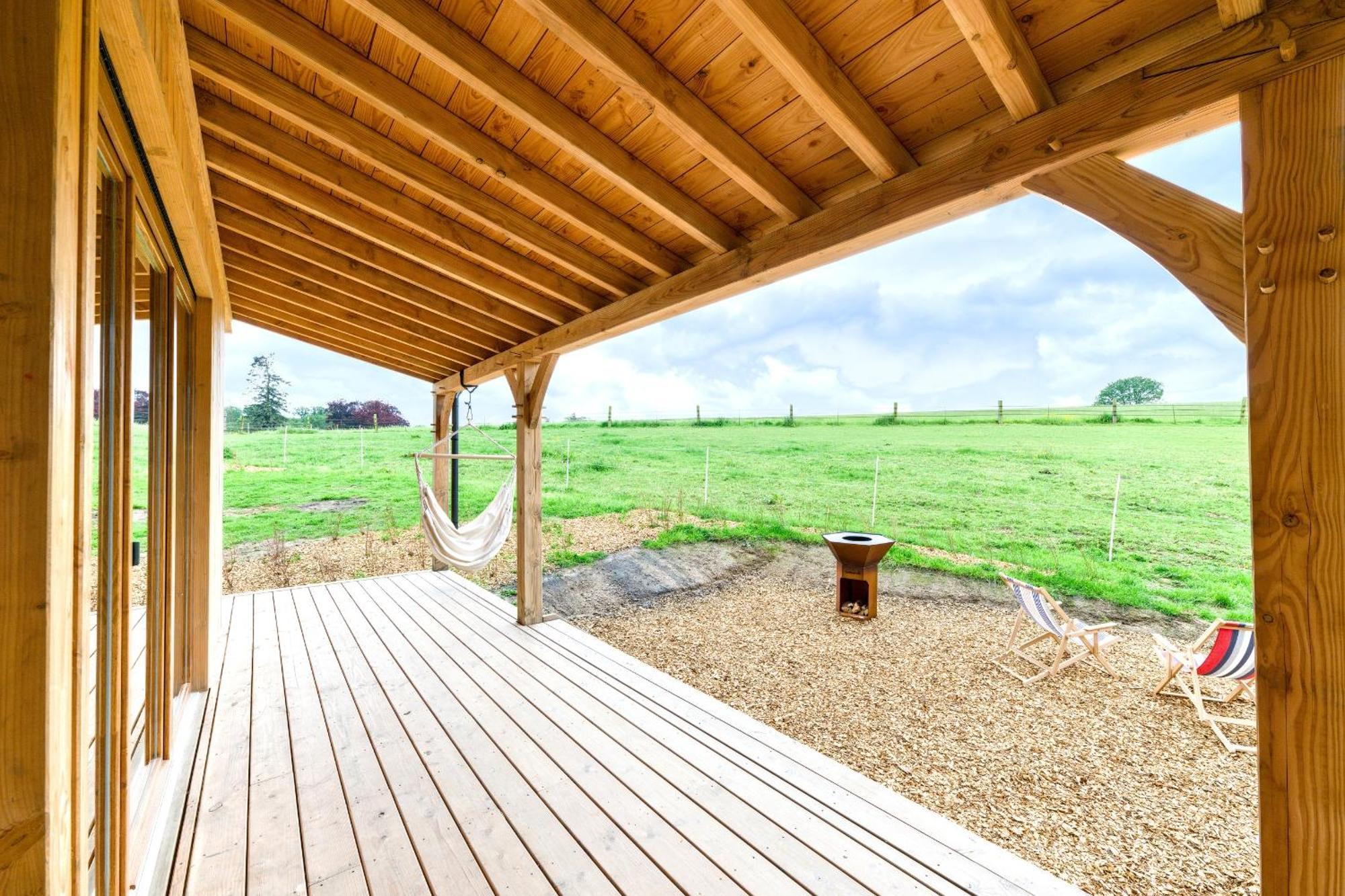 Les Cabanes Champetres - Le Domaine Des Trois Tilleuls Villers-la-Ville Exterior foto